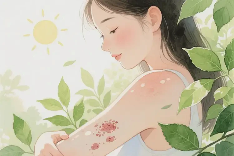 女性身上偶爾起濕疹不管它會自己自愈嗎(圖4)