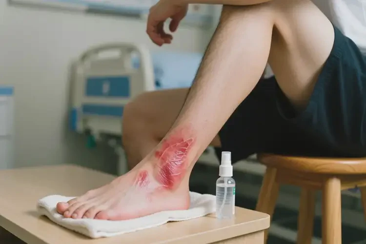 青年人脚上经常长湿疹能够彻底治愈吗(图2)