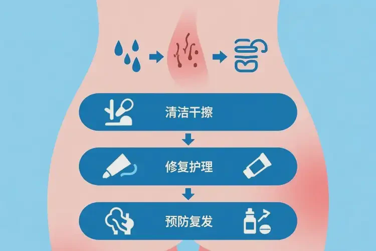 女人屁股出现湿疹能不能彻底自愈(图1)