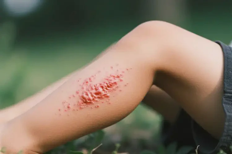 小孩大腿上容易长湿疹可以彻底自愈吗(图1)