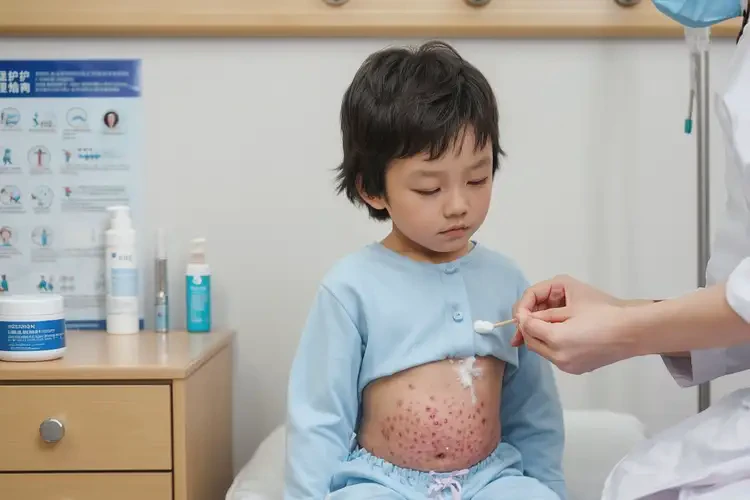 少兒肚子經(jīng)常起濕疹能徹底自愈嗎(圖2)