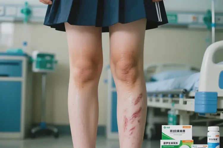 中學(xué)生小腿起濕疹不管它會自己自愈嗎(圖4)