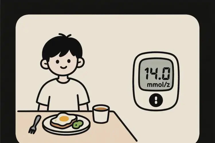 青少年早餐血糖14點0意味著什么(圖3)