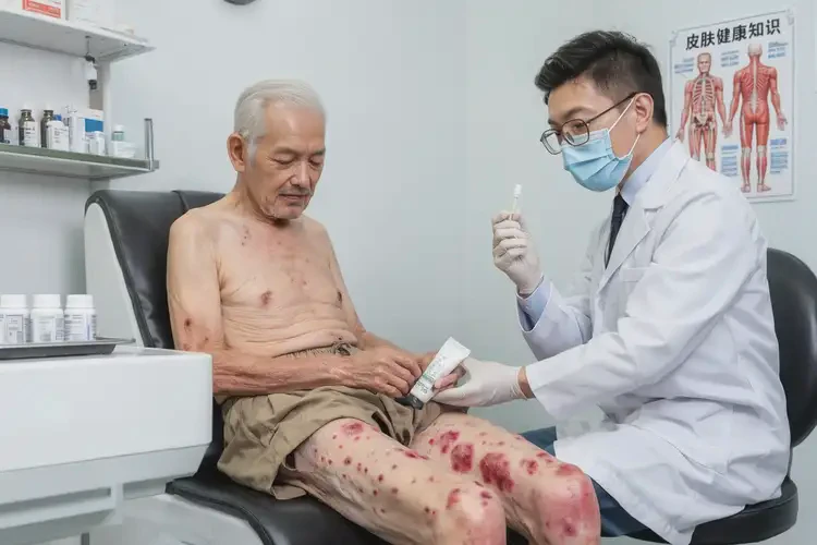 老年人大腿上出濕疹能靠自己自愈嗎(圖3)