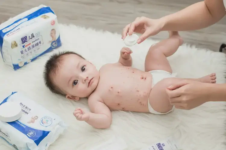 婴儿四肢偶尔长湿疹能靠自己自愈吗(图3)