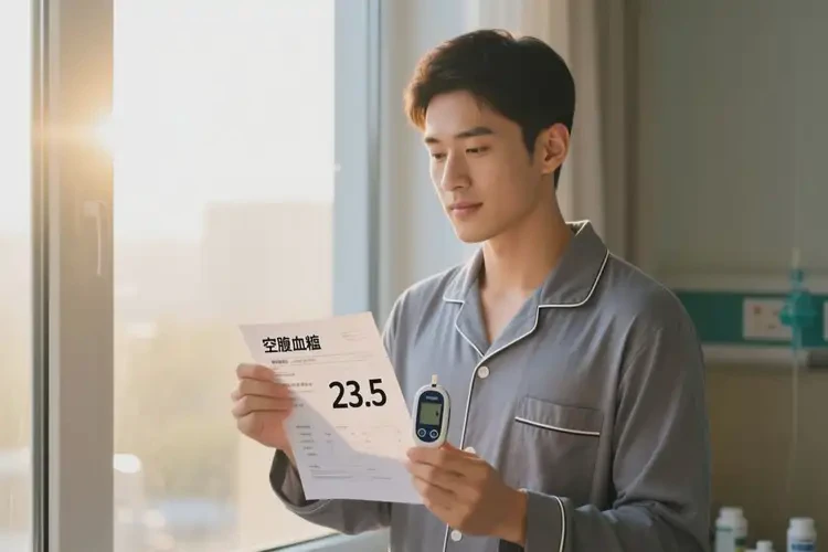 男人早上空腹血糖23(圖1)