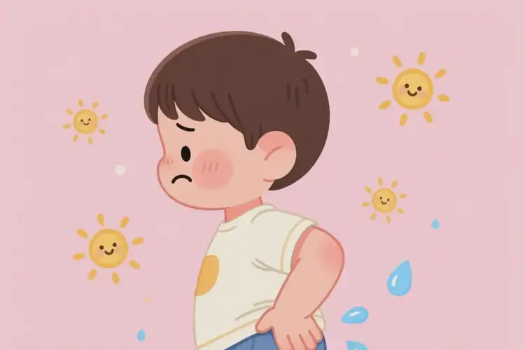 少兒肛周有濕疹不管它會(huì)自己好嗎(圖1)