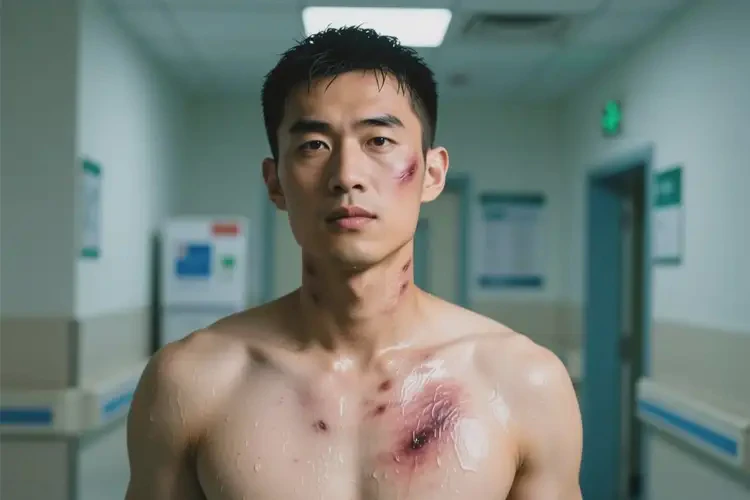 男人身上出現(xiàn)濕疹不管它會自己好嗎(圖1)