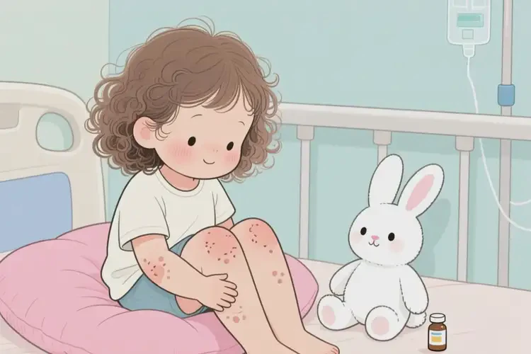 幼兒四肢出濕疹可以徹底自愈嗎(圖3)