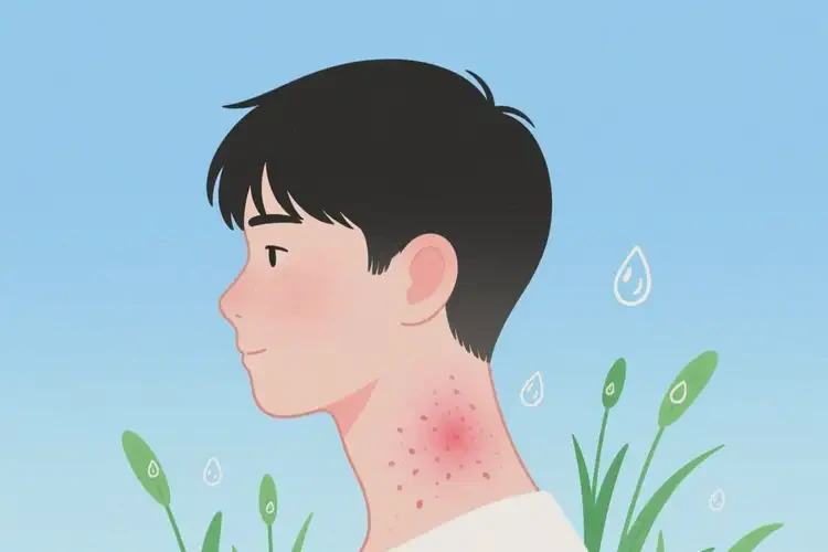 男生脖子出現(xiàn)濕疹可不可以徹底自愈(圖3)