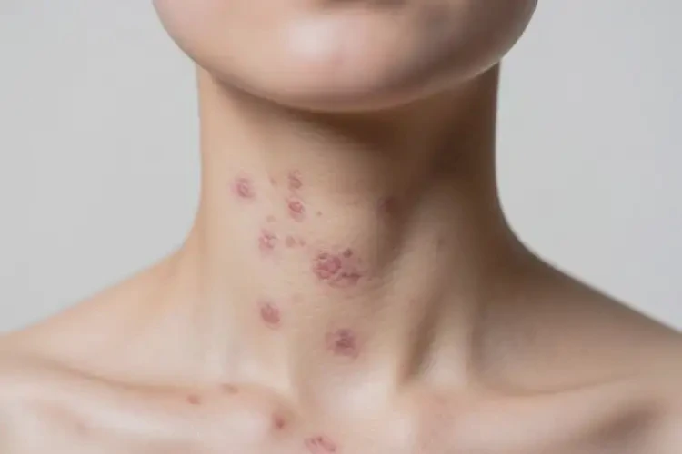 女人脖子上長濕疹可以徹底自愈嗎(圖3)