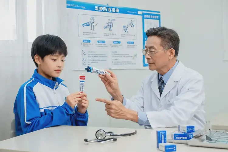 中学生屁股有湿疹能不能彻底自愈(图1)