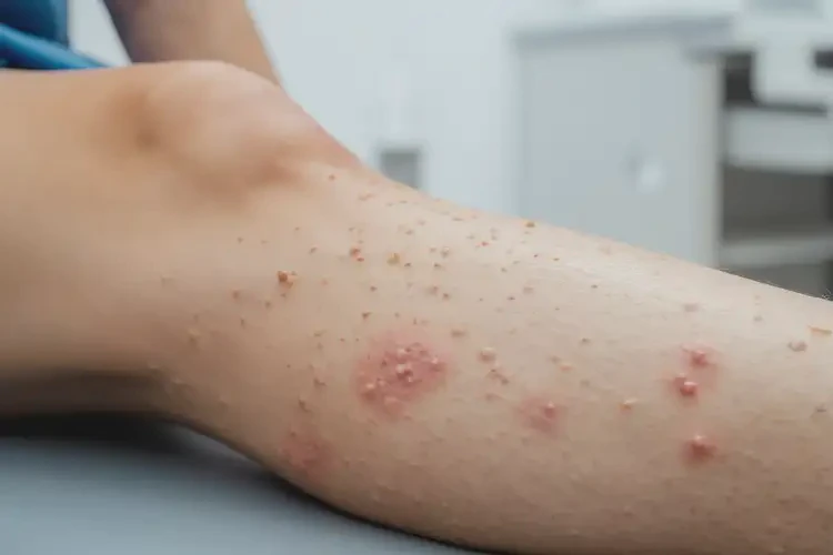 女性小腿偶爾長濕疹不管它會自己自愈嗎(圖4)