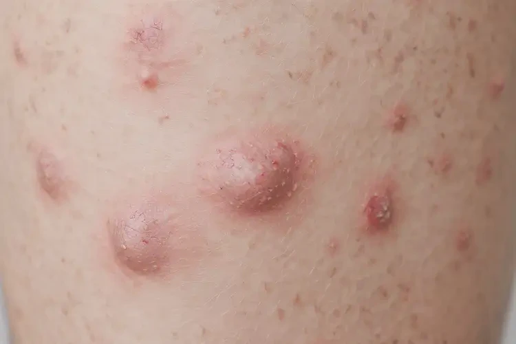 青年人大腿起濕疹不管它會(huì)自己好嗎(圖3)