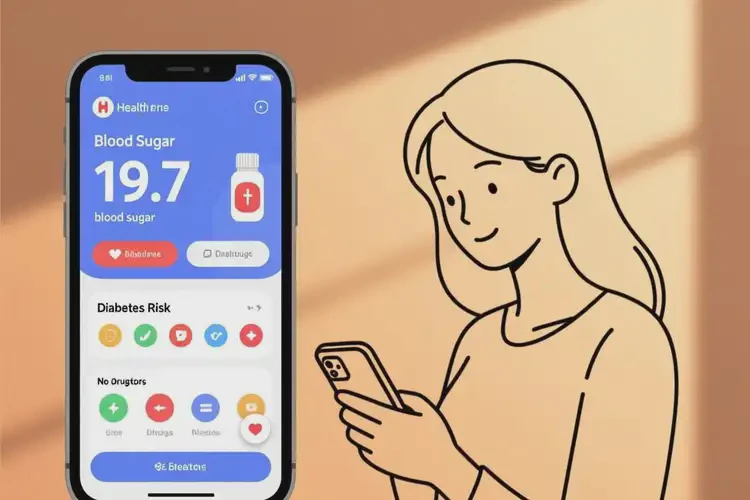 女人睡前血糖19點(diǎn)7是糖尿病嗎(圖2)