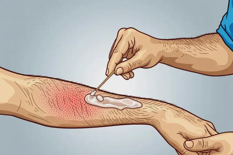 男生手臂上容易長濕疹能夠徹底治愈嗎(圖4)