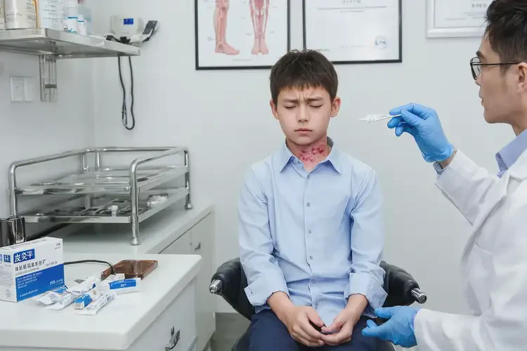 青少年脖子上出现湿疹可不可以彻底自愈(图3)