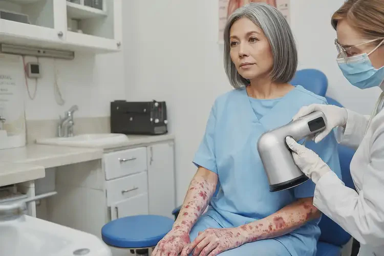 女性身上出濕疹不管它會自己好嗎(圖2)