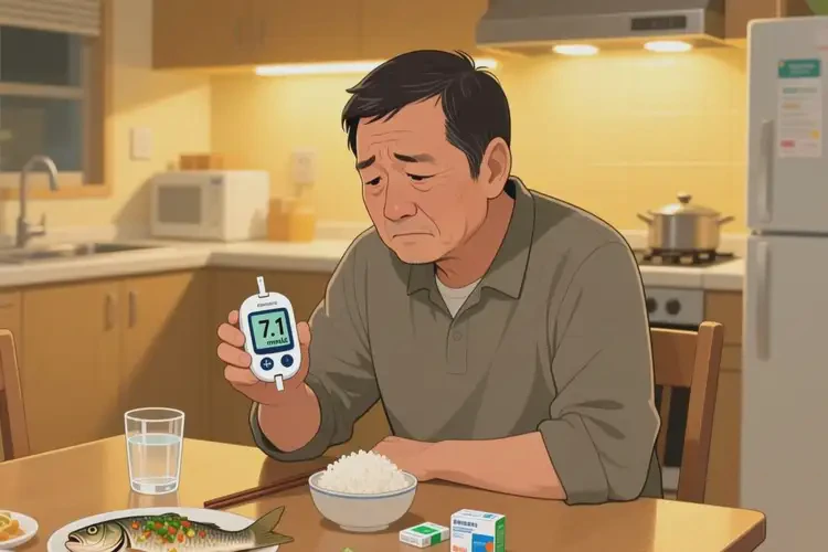 男人晚餐血糖7點(diǎn)1是糖尿病嗎(圖4)