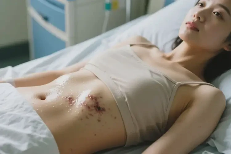 女人肚子上出現(xiàn)濕疹可以徹底自愈嗎(圖2)