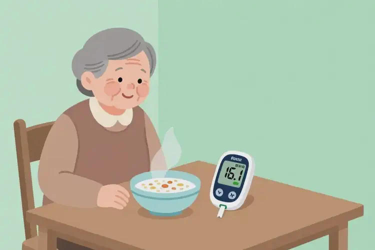 中老年人睡前血糖16(图1)