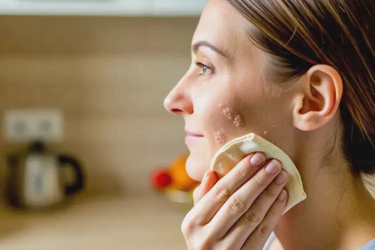 產(chǎn)婦臉上經(jīng)常起濕疹能靠自己自愈嗎(圖1)