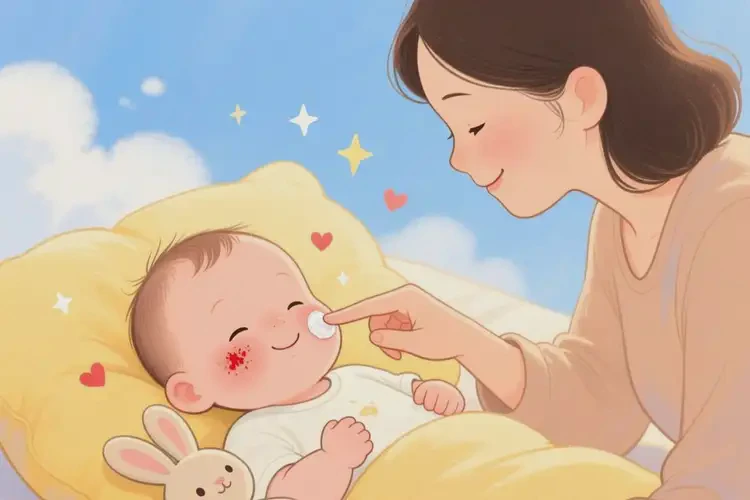 婴幼儿面部偶尔起湿疹能够彻底治愈吗(图1)