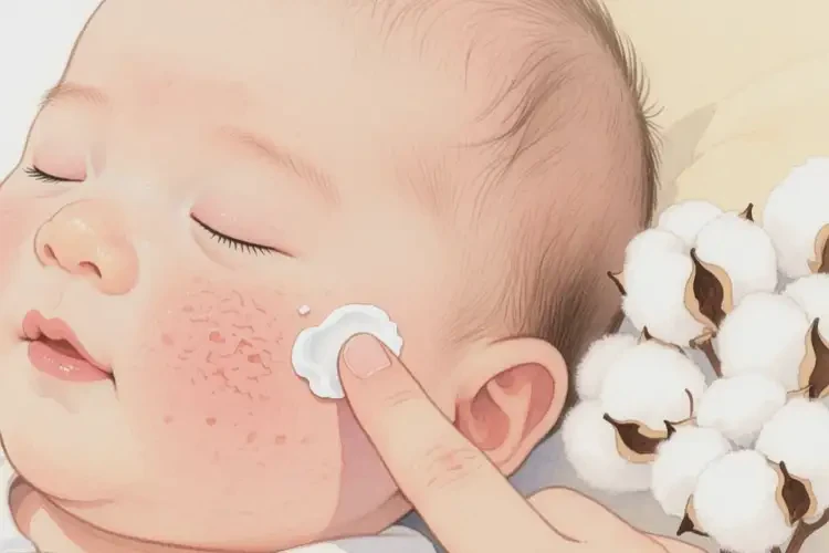新生兒全身偶爾長濕疹不管它會自己痊愈嗎(圖2)