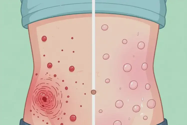 青少年肚子上起濕疹能徹底自愈嗎(圖2)