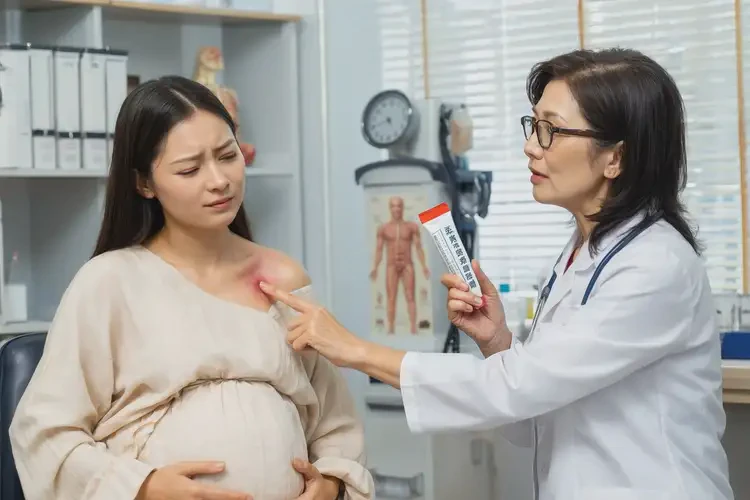 孕婦脖子上偶爾長(zhǎng)濕疹不管它會(huì)自己好嗎(圖2)