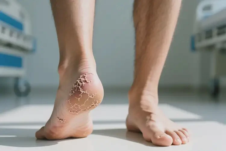 男性腳上起濕疹不管它會自己好嗎(圖1)