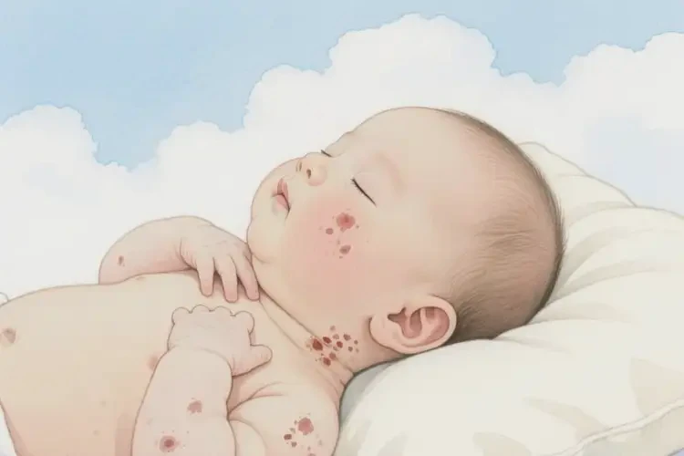 嬰幼兒脖子經(jīng)常長濕疹可以徹底自愈嗎(圖1)