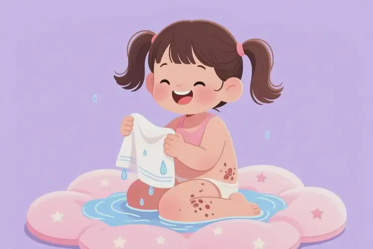 兒童屁股上經(jīng)常起濕疹可以徹底自愈嗎(圖2)