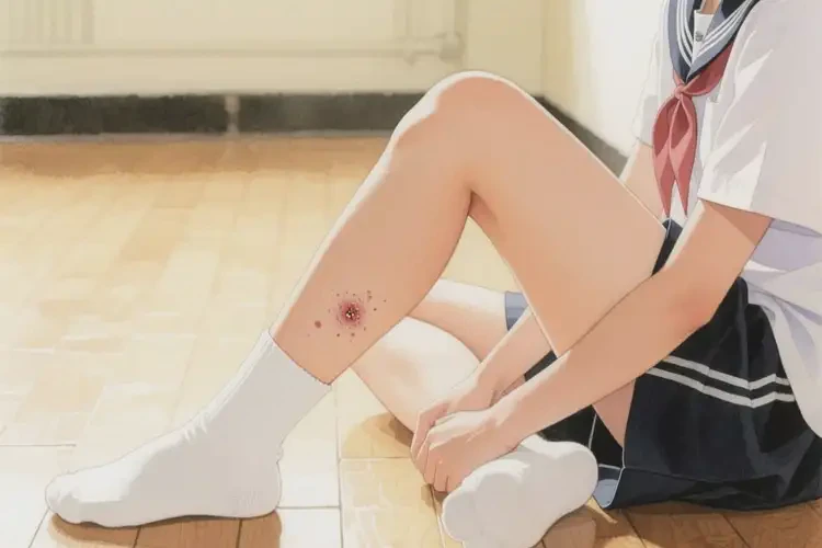 中学生小腿偶尔长湿疹不管它会自己痊愈吗(图3)