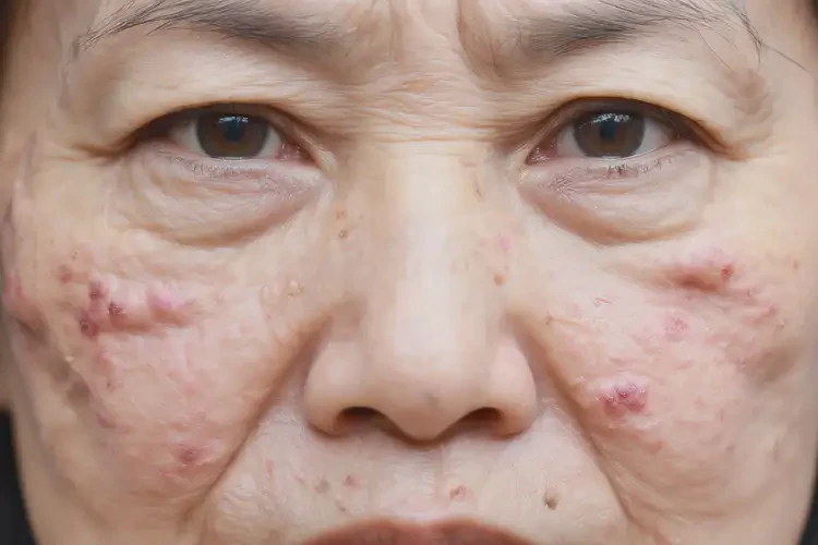 大学生面部有湿疹不管它会自己痊愈吗(图4)