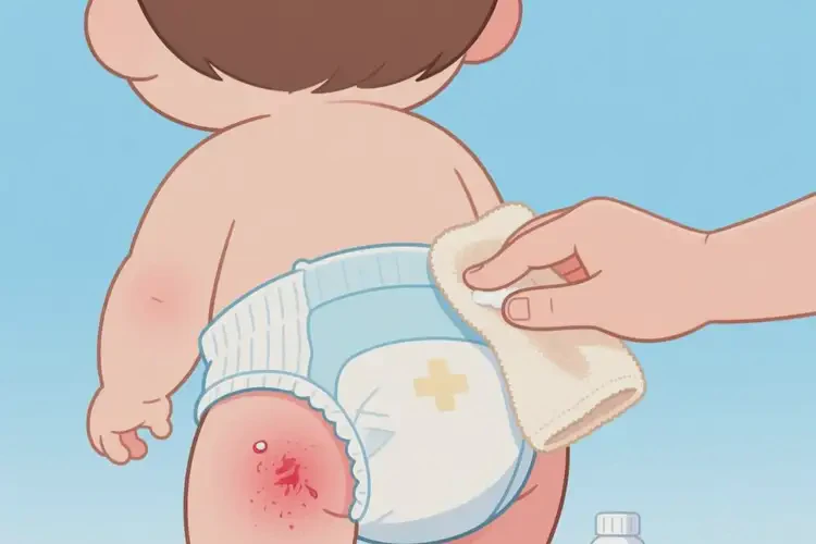 小孩屁股經(jīng)常起濕疹能徹底自愈嗎(圖3)