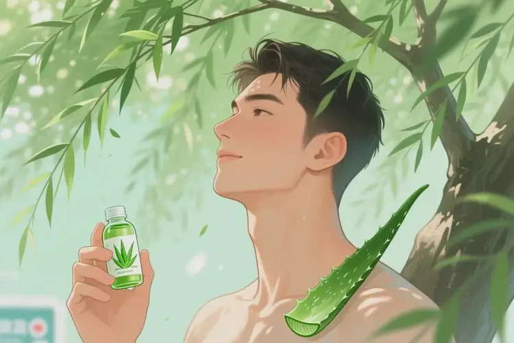 男生脖子出濕疹可以徹底自愈嗎(圖1)