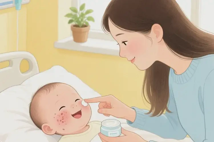 婴幼儿面部偶尔起湿疹能够彻底治愈吗(图4)
