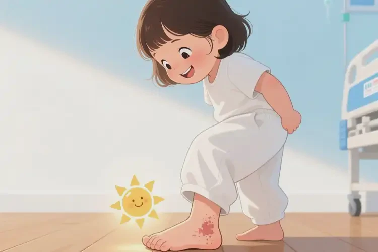 幼兒腳上有濕疹能夠徹底治愈嗎(圖2)