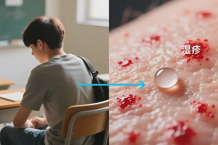 大學(xué)生肛周經(jīng)常起濕疹不管它會(huì)自己好嗎(圖3)