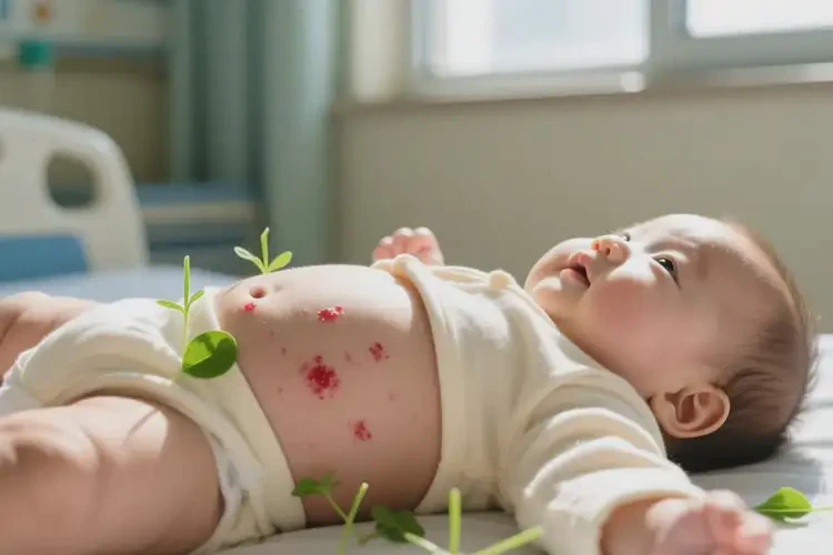 嬰幼兒肚子偶爾長濕疹能夠徹底治愈嗎(圖3)