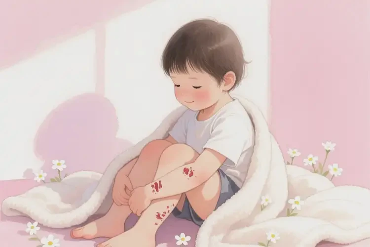 小孩全身容易起濕疹能夠徹底治愈嗎(圖2)