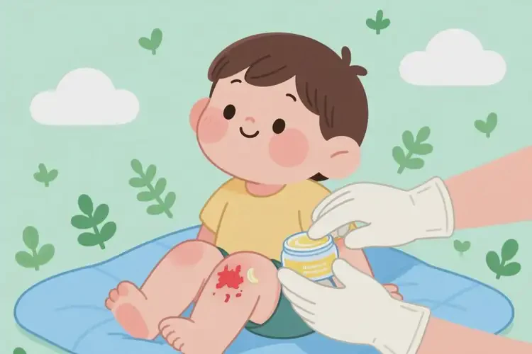 孩子大腿上出濕疹不管它會自己痊愈嗎(圖4)