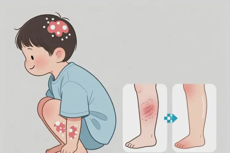 兒童全身有濕疹能夠徹底治愈嗎(圖1)