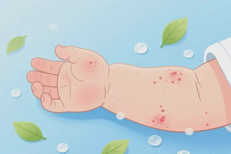 嬰兒手臂出濕疹可不可以徹底自愈(圖4)