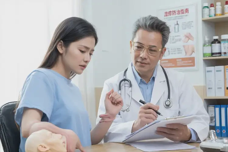 大學(xué)生手上偶爾起濕疹不管它會(huì)自己自愈嗎(圖2)