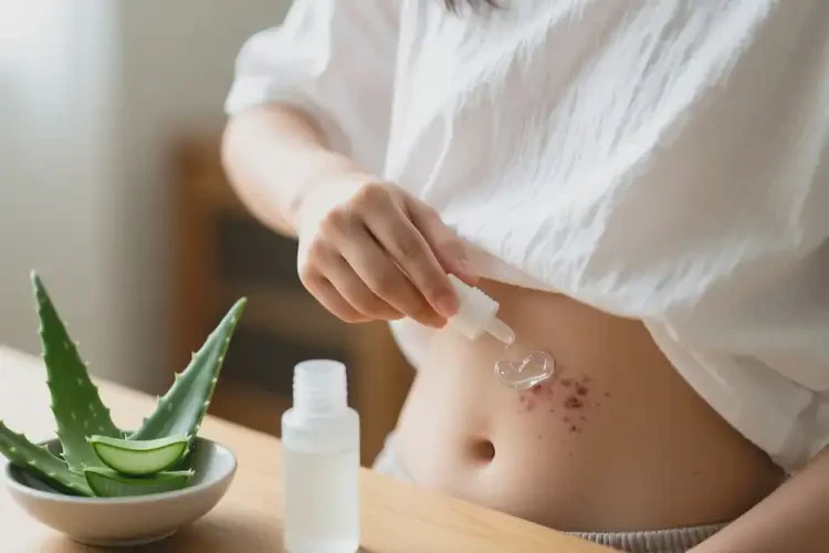 女生肚子經(jīng)常長濕疹不管它會自己好嗎(圖3)