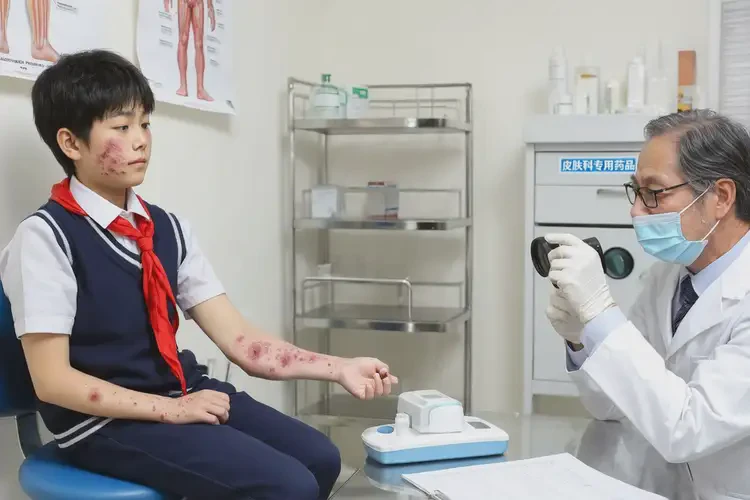 中學(xué)生全身偶爾起濕疹不管它會自己自愈嗎(圖3)