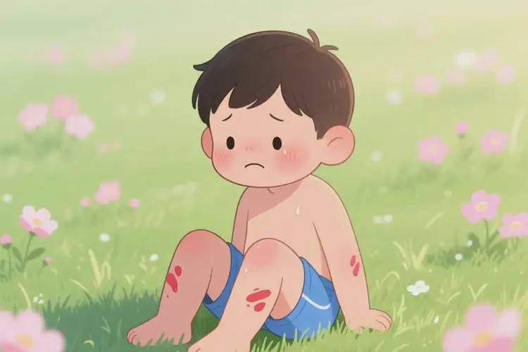 少兒大腿上容易起濕疹不管它會(huì)自己自愈嗎(圖4)