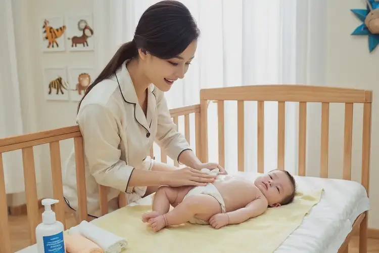 嬰幼兒肚子出濕疹能夠徹底治愈嗎(圖1)